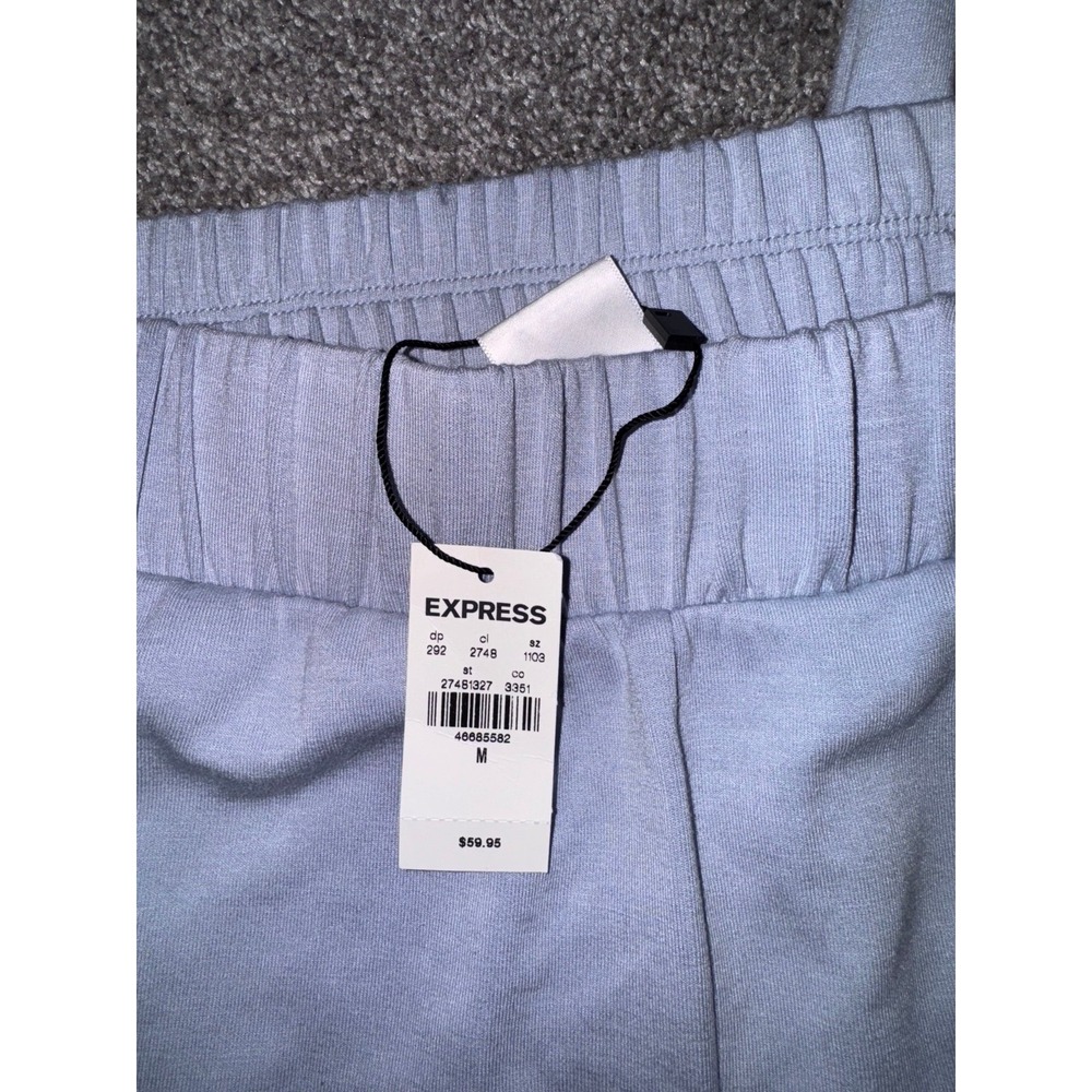Express NWT Pale Blue Sweatpants - Picture 2 of 5